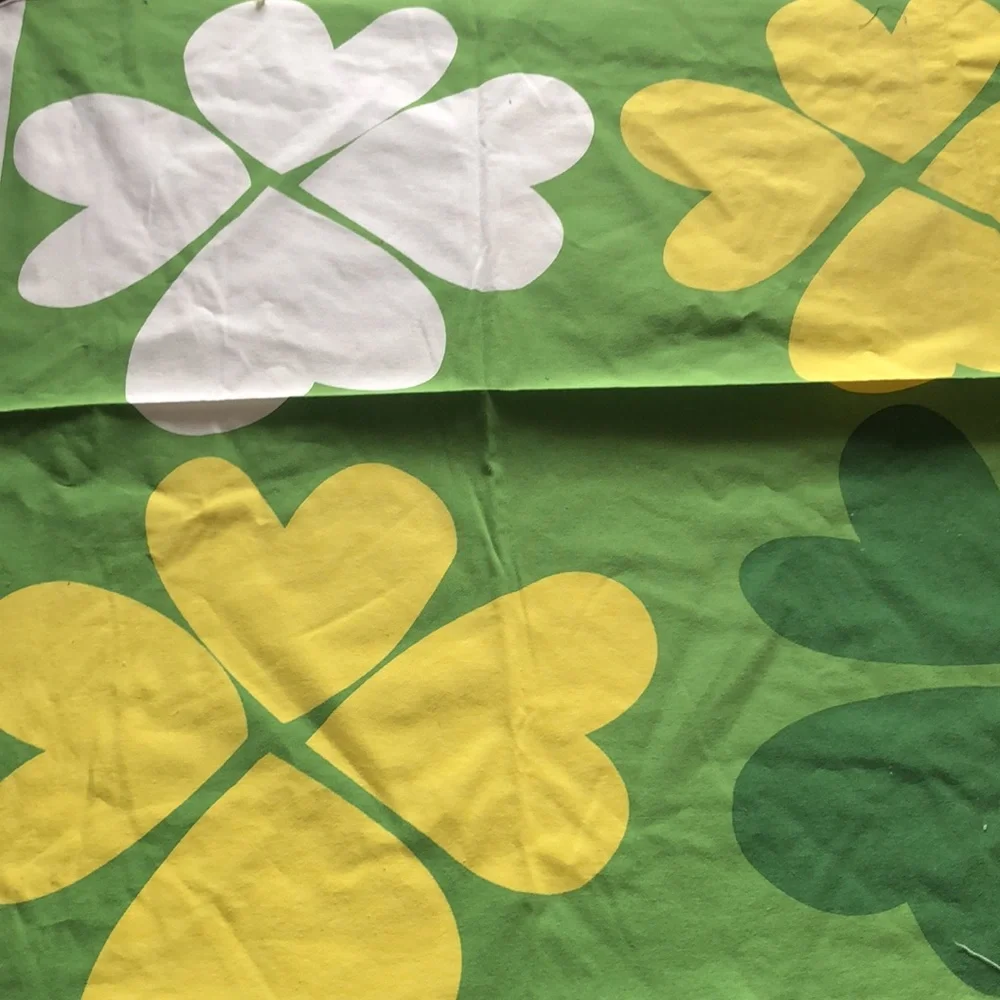 Nina Jobs Ikea 2006 Loveable Heart Danish Modern Green Clover Ikea Fabric